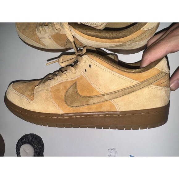 Nike Low Dunk Pro SB Reverse Reese Forbes Wheat Sneakers 2017. Size 10M, W/ CoA. - Picture 9 of 16